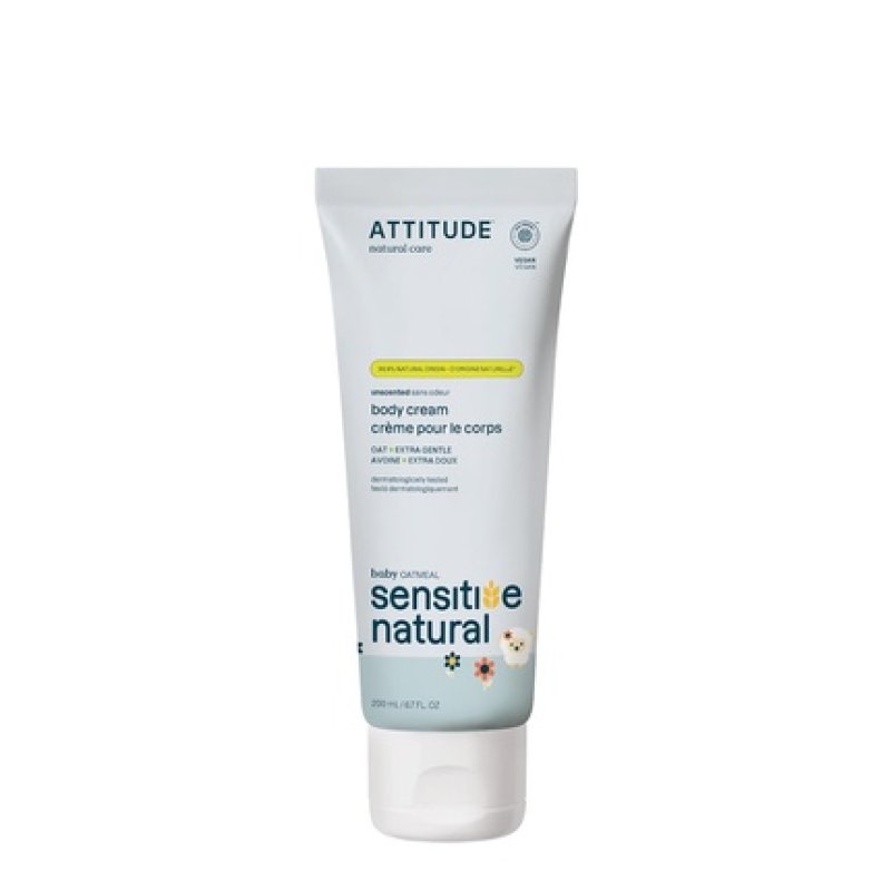 Attitude Deep Moisturizing Body Cream Plant and Mineral-Based Ingredients Vegan and Cruelty-Free Personal Care Products