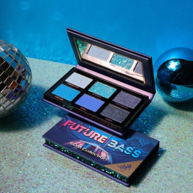 RUDE EDM Collection Color Themed Vibrant Eyeshadow - Future Bass