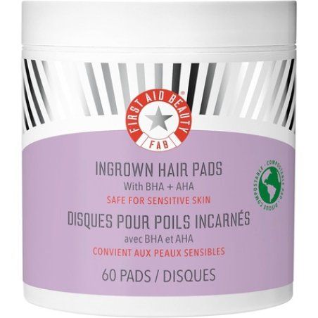 First Aid Beauty Ingrown Hair Pads with BHA & AHA Daily Treatment