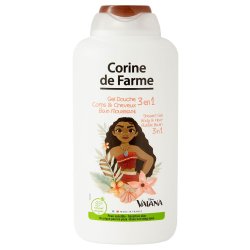 Corine De Farme Shower Gel Vaïana 3-In-1 Body, Hair & Bubble Bath - Gel