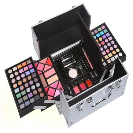113 Piece Professional Quality Aluminum Makeup and Nail Polish Set - NEW