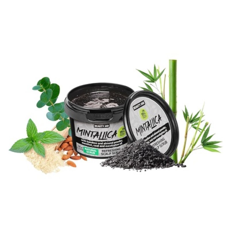 Mintallica Brainstorm Scalp Scrub No SLS No Parabens 100g