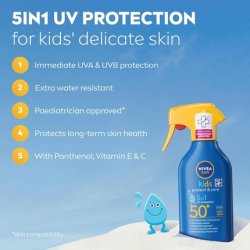 Nivea Sun Kids Protect & Care SPF 50 Trigger Spray 270ml