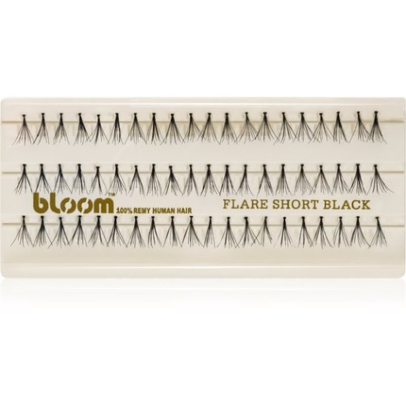 Bloom Flare False Eyelashes Short Black