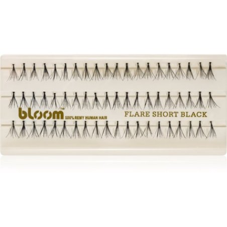 Bloom Flare False Eyelashes Short Black