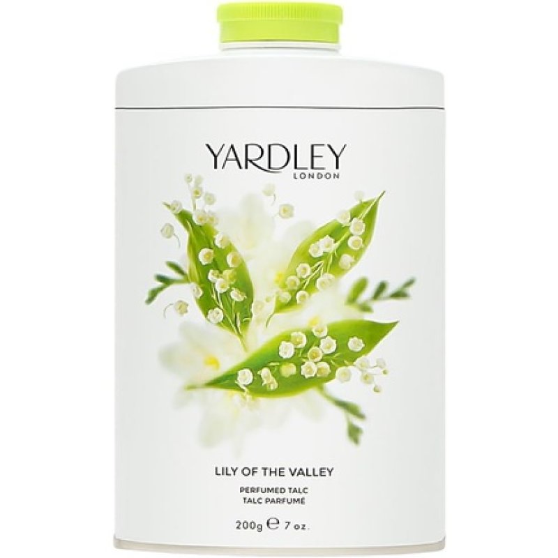 Yardley of London Lily of the Valley Perfumed Talc 200g