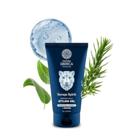 Natura Siberica Men Savage Spirit Medium Hold Styling Gel