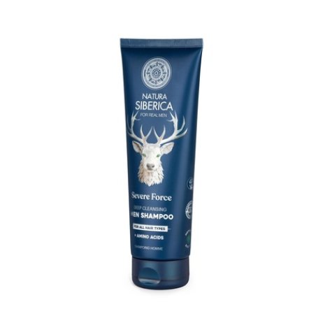 Natura Siberica Men Severe Force Deep Cleansing Shampoo for All Hair Types