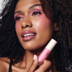 Sosu Satin Liquid Blush Hydrating Cream Gel Formula Dusk Tint