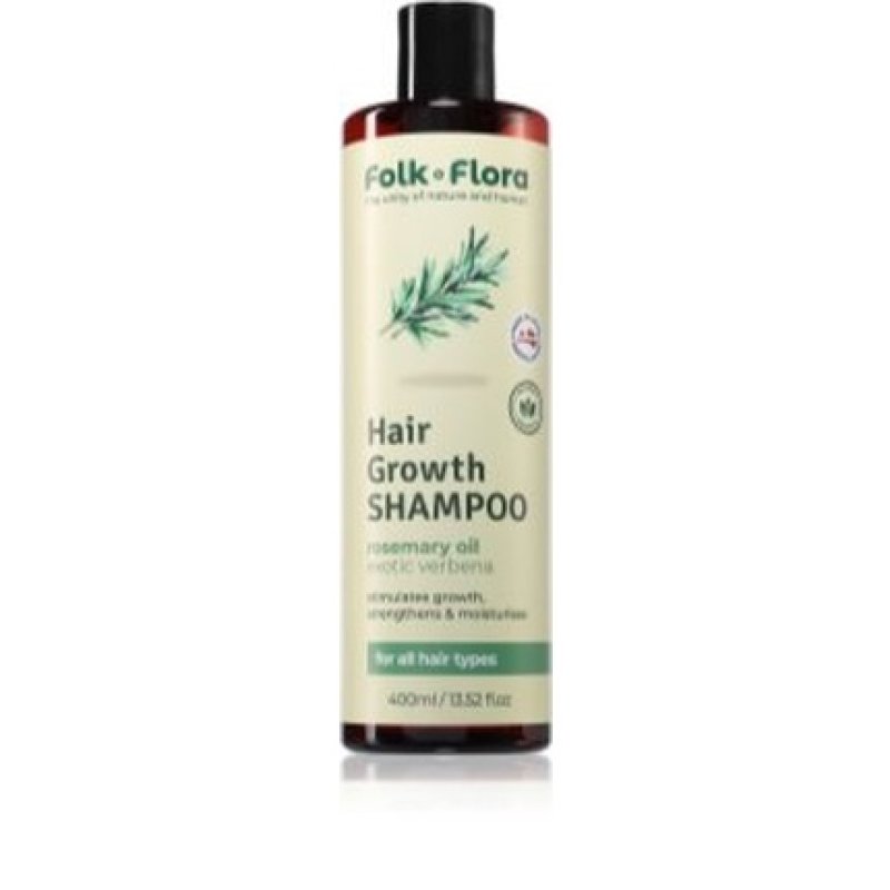 Folk & Flora Verbena Hydrating Shampoo For Stimulating Hair Growth