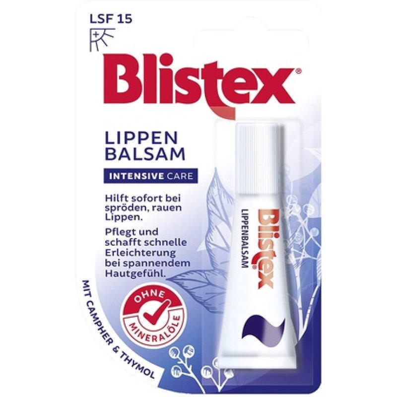 Blistex Intensive Care Lip Balm with SPF 15 6ml