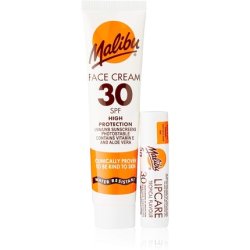 Malibu Sun Protection Face Cream and Lip Balm SPF 30 Water Resistant