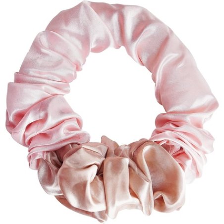 Brushworks Heatless Curling Scrunchie Pink