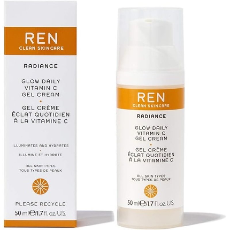 REN - Radiance Glow Daily Vitamin C Gel Cream 50 ml