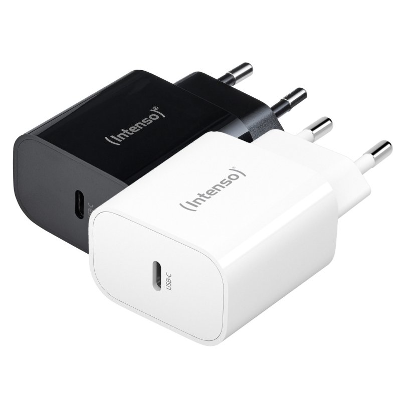 Intenso Adaptateur secteur W20C, 20 W, port USB-C, noir