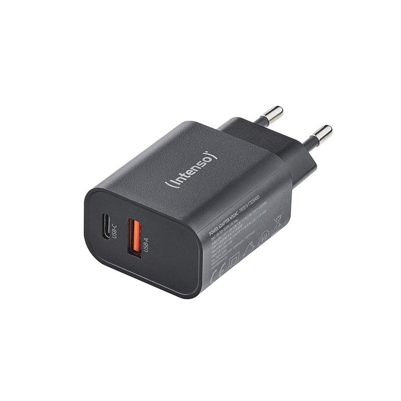 Intenso Power Adapter W30AC, Schwarz