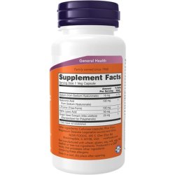 NOW Foods NF Hyaluronic Acid 100mg 60 Vcapsules