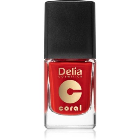 Delia Cosmetics Coral Classic Nail Polish - 515 Lady in Red, 11 ml