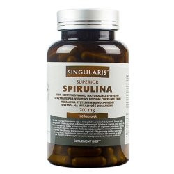 Singularis Superior Spirulina Capsules - Premium Dietary Supplement, 120 Capsules