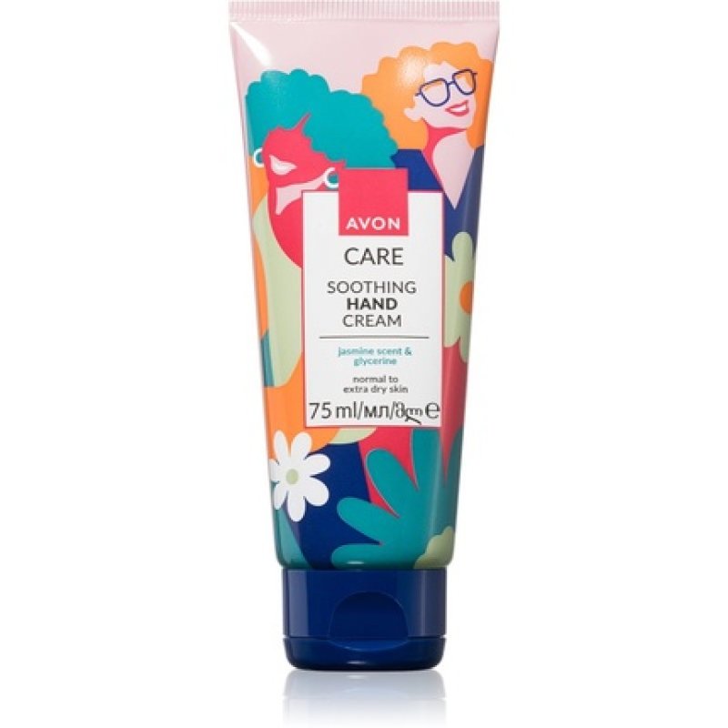 Avon Care Jasmine Scent & Glycerine Hand Cream - 75 ml, for Very Dry Skin
