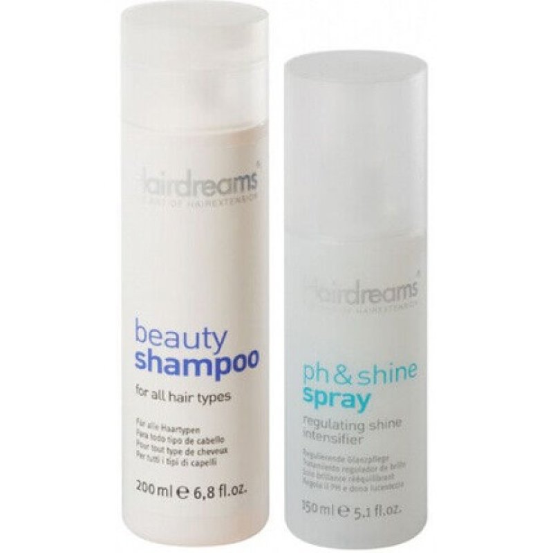 Hairdreams Beauty Shampoo 200ml and PH Shine Spray 150ml