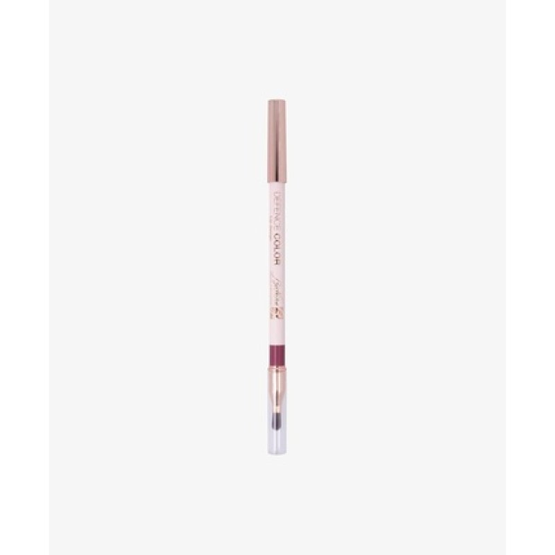 BioNike Defence Color Lipliner with Natural Wax for Soft Application Long Lasting up to 8H Integrated Brush 210 Marsala
