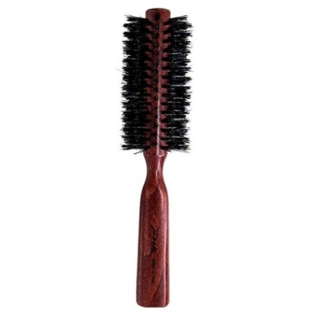 Jäneke Body Brush in Dark Wood Bubinga with Black Bristles