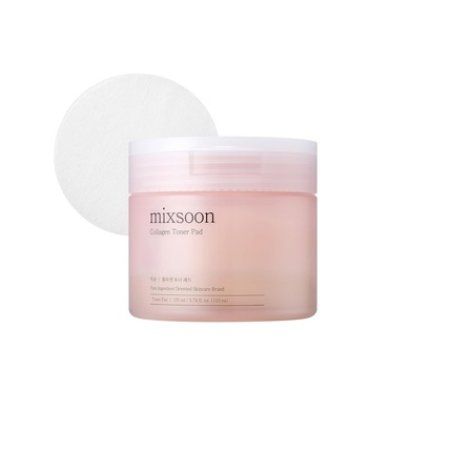 STOCKICX1 - Mixsoon Collagen Toner Pad 5.7 Fl. Oz. 170ml Korean Glass Skin Care