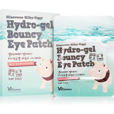 Elizavecca Hydro-gel Bouncy Eye Patch - 20 pcs, Regenerating and Moisturizing Eye Contour Mask