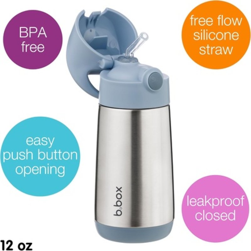 B.Box Insulated Drink & Water Bottle Double Wall Stainless Steel