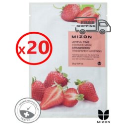 MIZON Joyful Strawberry Sheet Mask - Expired 03-2023