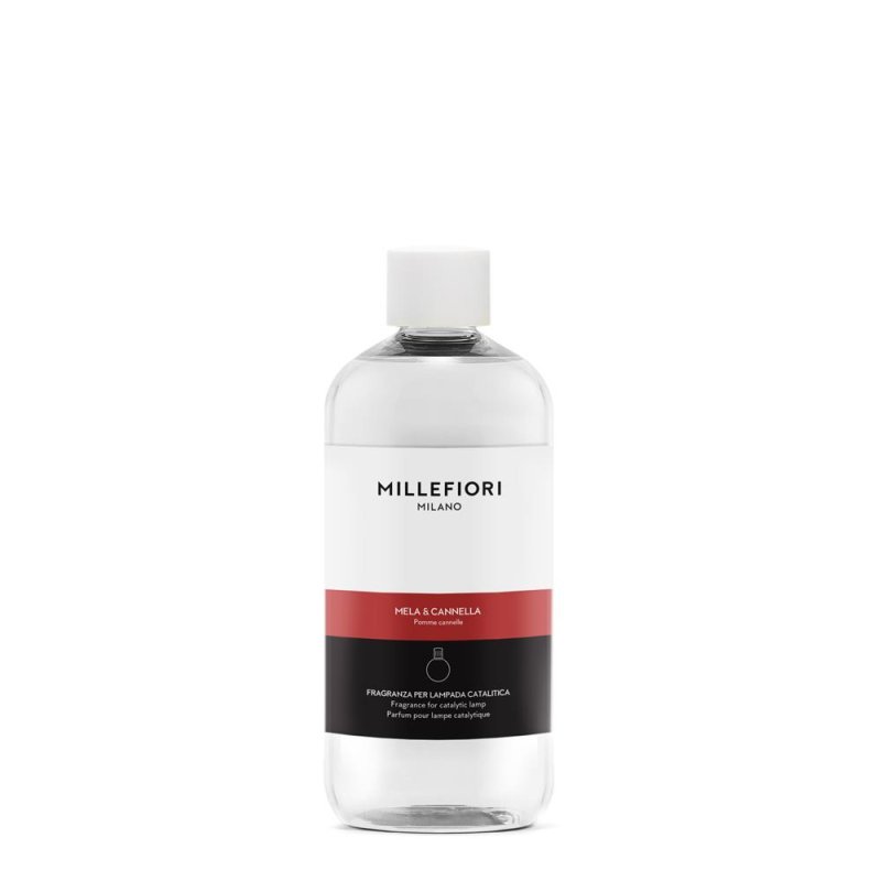Millefiori Milano Catalytic Lamp Refill 500ml Apple & Cinnamon