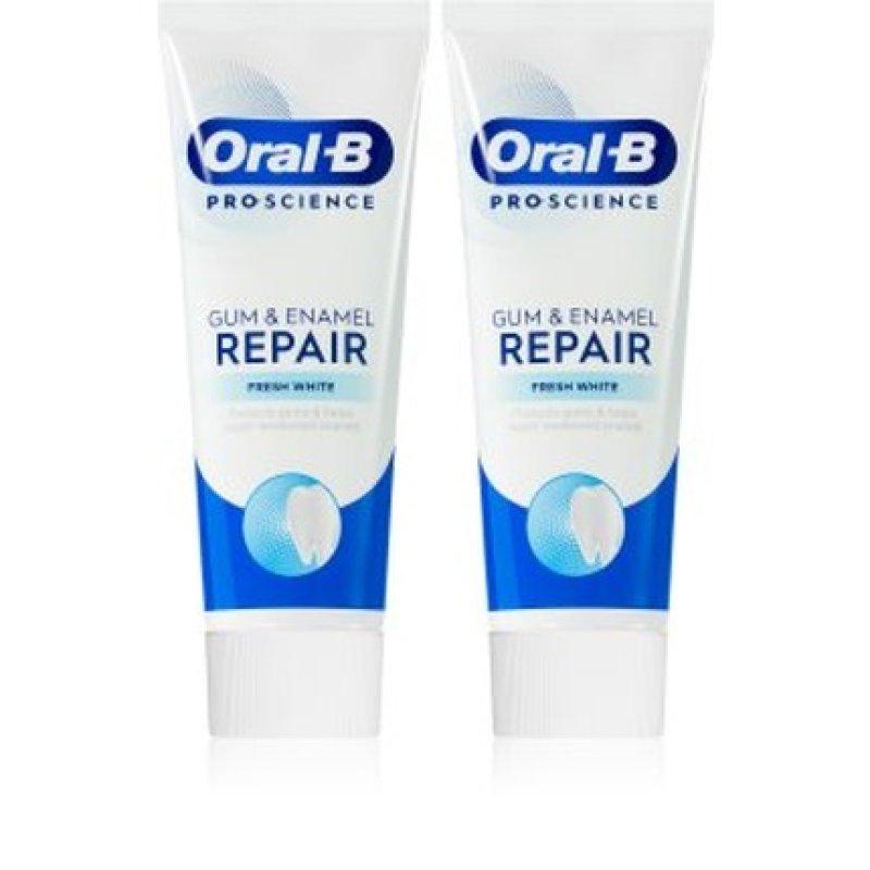 Oral-B Gum Enamel Repair Fresh White Toothpaste - 75 Ml