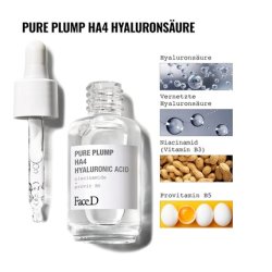 Face D Pure Plump Serum with HA4 Hyaluronic Acid for Firming Effect 50ml