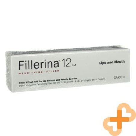 Fillerina 12 HA Dermatological Gel Lip Volume Filler Grade 3 7ml Mouth Contour