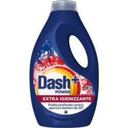 Dash Laundry Detergent Power Extra Disinfectant 20 Scoops 900ml