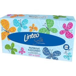 LINTEO 3003 Satin Tissues - Box of 100 - Cellulose
