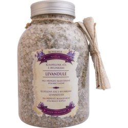 Bohemia Natur relaxing herbal bath salt with lavender - Bohemia Gifts & Cosmetics - Weight: 1200 g, Scent: lavender