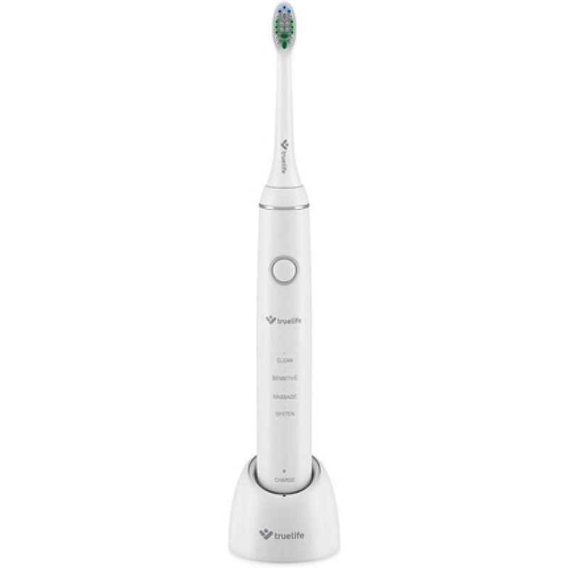 TrueLife SonicBrush Compact Electric Toothbrush with 35,000 Vibrations per Minute and 4 Cleaning Modes