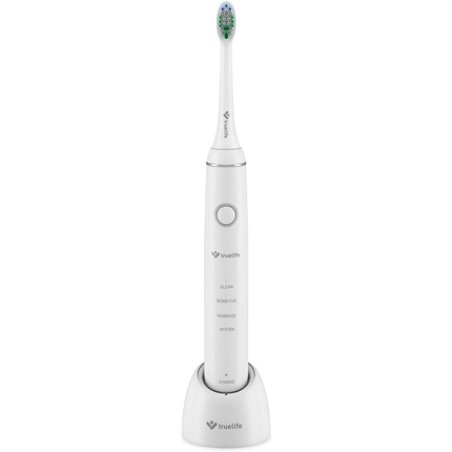 TrueLife SonicBrush Compact Electric Toothbrush with 35,000 Vibrations per Minute and 4 Cleaning Modes