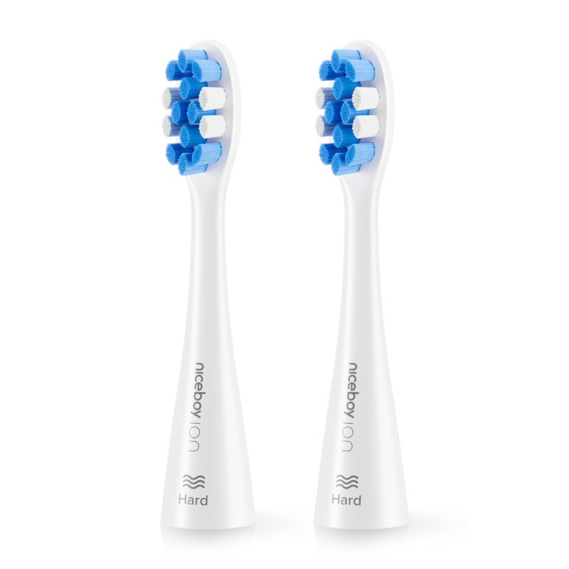 Niceboy SONICHARDWH toothbrush head 2 pc(s) White