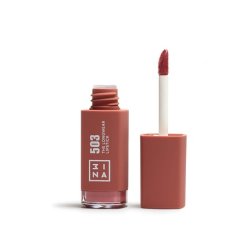 3INA Makeup The Longwear Lipstick 503 Nude Matte Lipstick with Hyaluronic Acid Long-lasting Highly Pigmented Liquid