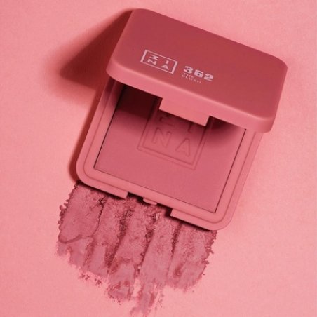 3INA MAKEUP The Blush 362 Pink Powder Blush Natural Silky Finish Luminous Pressed Mineral Powder Cheek Blush