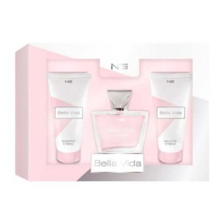 Bella Vida NG Giftset Eau de Parfum 80ml Shower Gel 50ml Body Lotion 50ml
