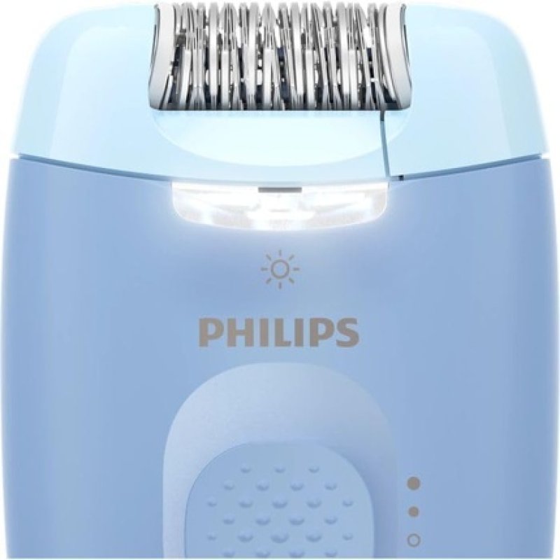 Philips Epilator Series 4000 BRE247/00 with 2 Speeds and LED Lighting