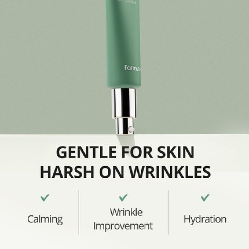 Farmstay Teatree Biome Calming Eye Cream Daily Eye Wrinkle Cream Korean Skin