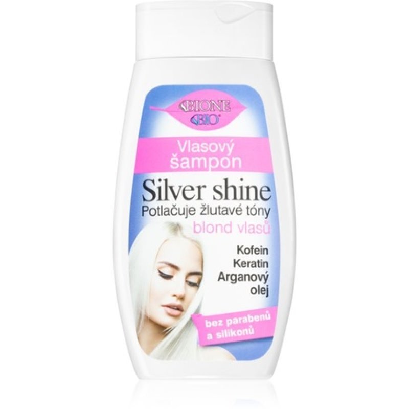 Bione Cosmetics Silver Shine Shampoo 260 ml