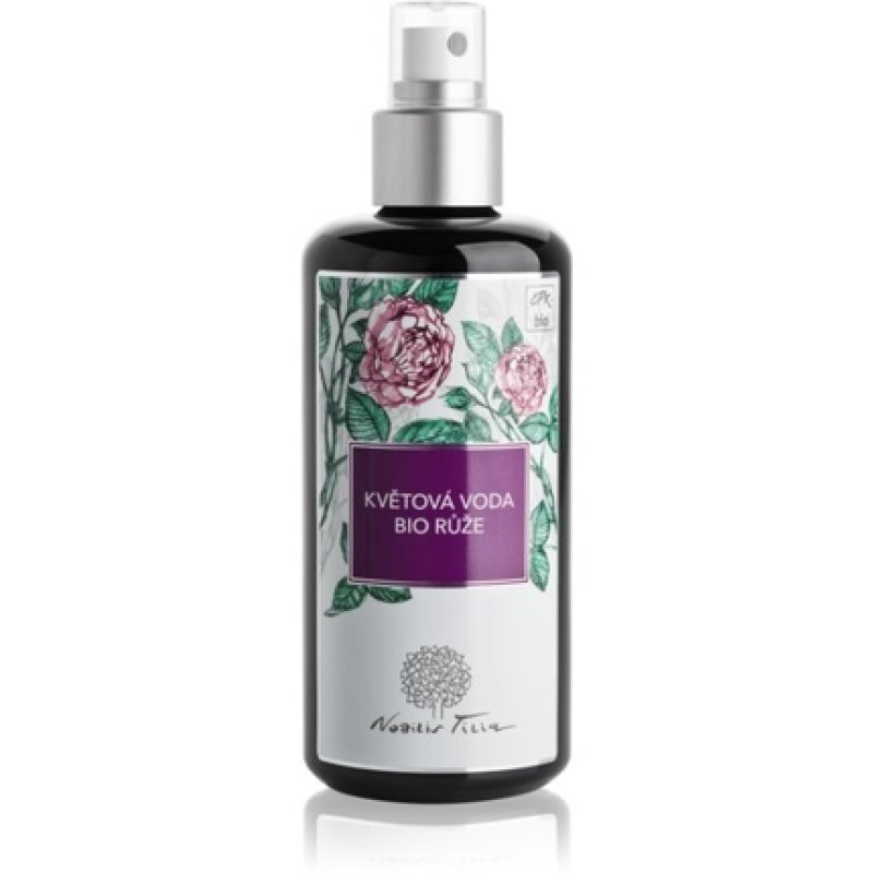 Rose Flower Water BIO - Volume 200 ml - glass