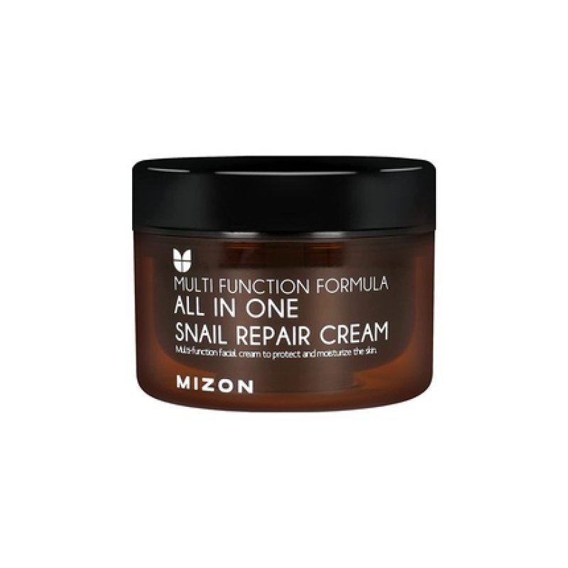 MIZON All In One Snail Repair Cream Day and Night Face Moisturizer with Snail Mucin Extract 4.06 fl oz