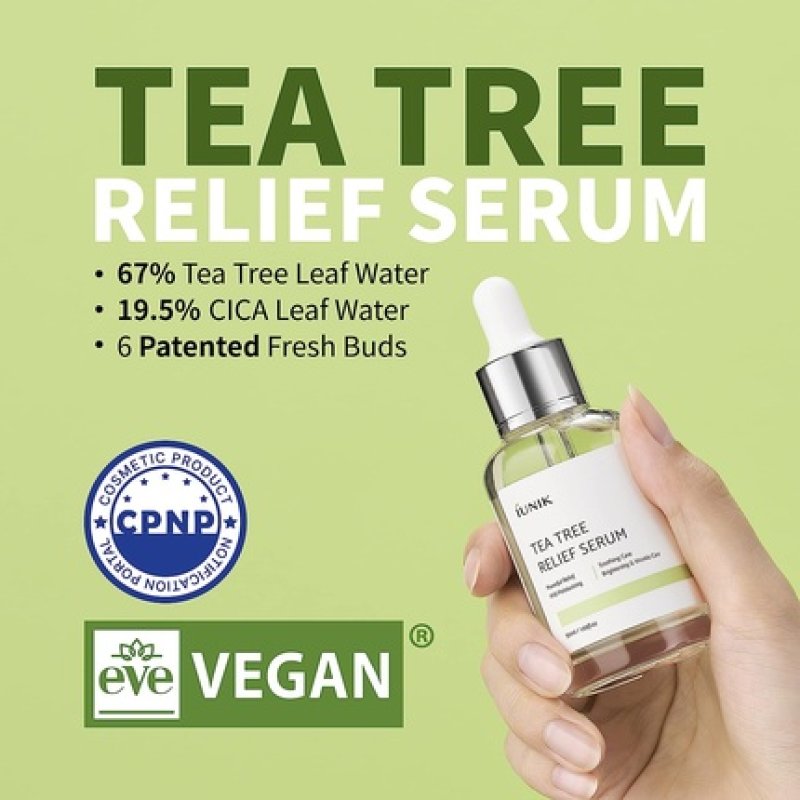 iUNIK Tea Tree Relief Serum 50ml